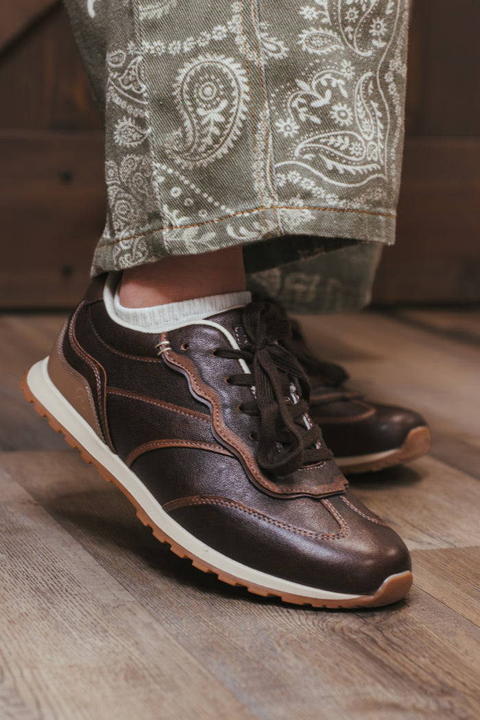 Blowfish Valley Sneaker - Smooth Brown