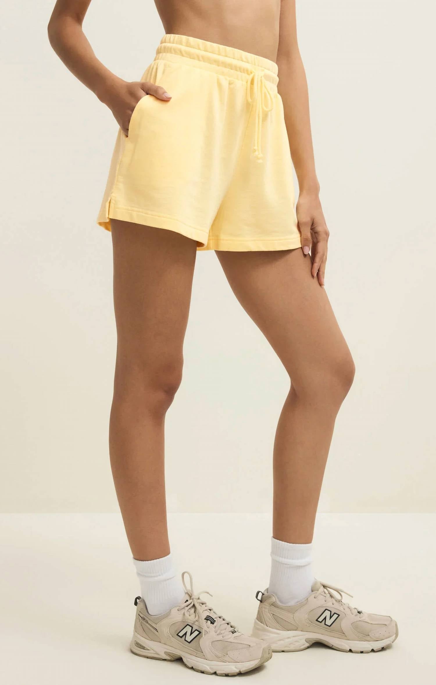 Z Supply Birdie Short in Sunnyside, back view
