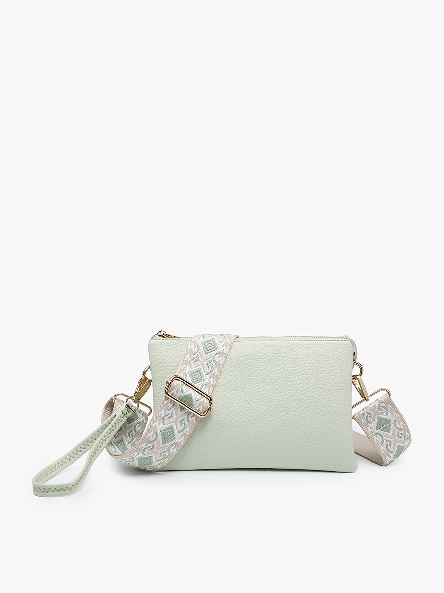 Izzy Crossbody w/ Guitar Strap-Cherry Lacquer