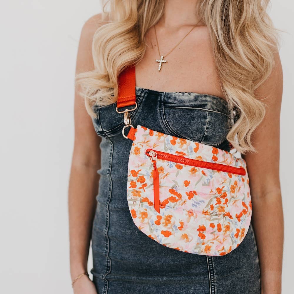 Jolie Puffer Belt Bag|Sand