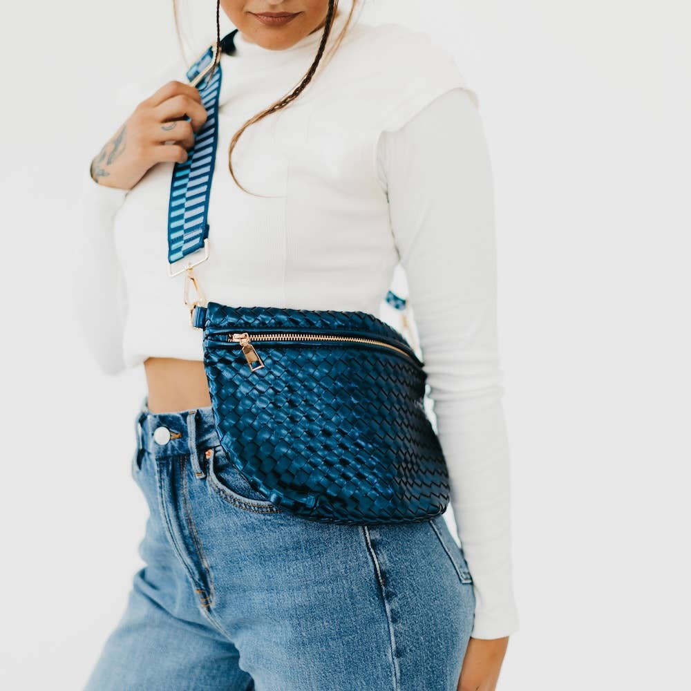 Westlyn Woven Bum Bag | Emerald