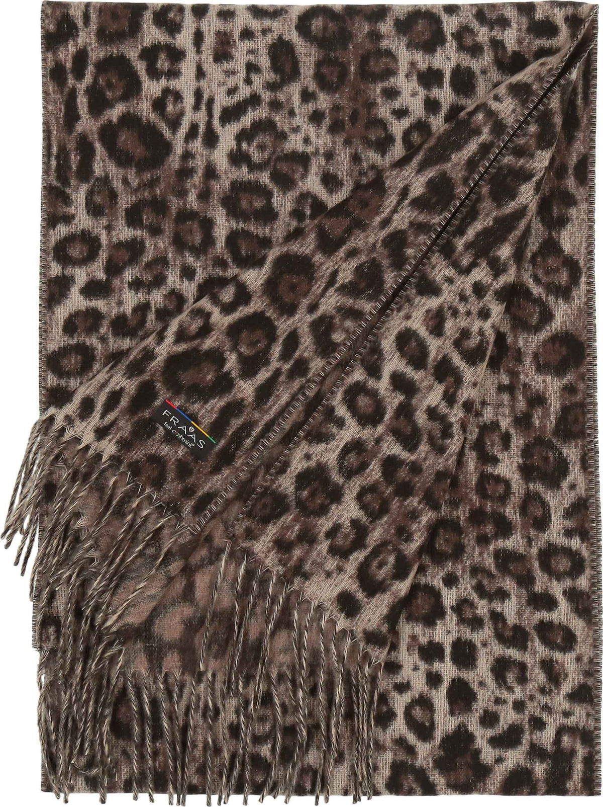 Nouveau Leo Cashmink Scarf: Camel