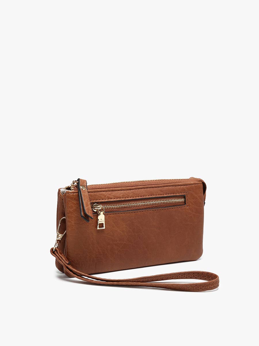 Ariel Wristlet/Wallet-Navy