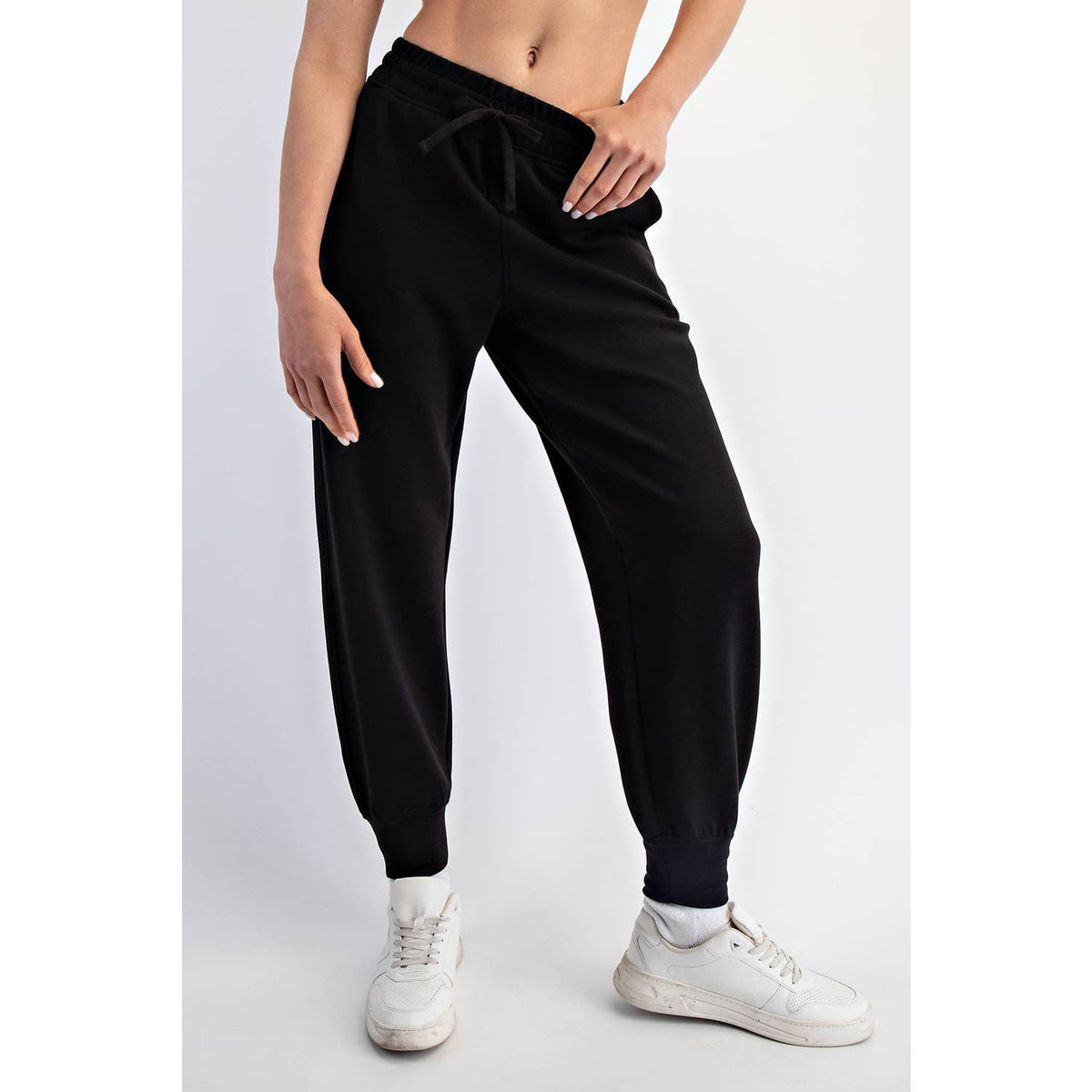 Rae Mode Modal Scuba Jogger Pant - Black