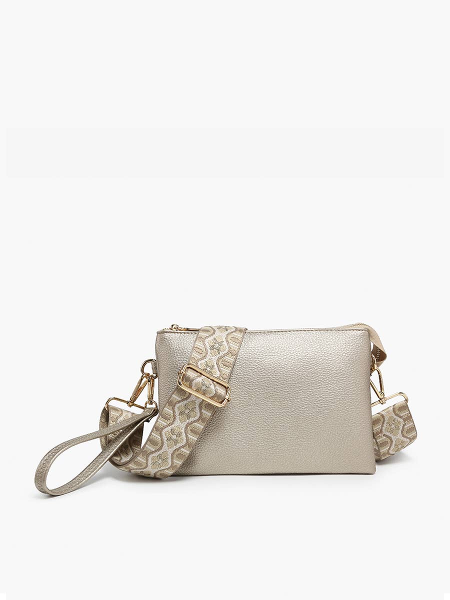 Izzy Crossbody w/ Guitar Strap-Cherry Lacquer