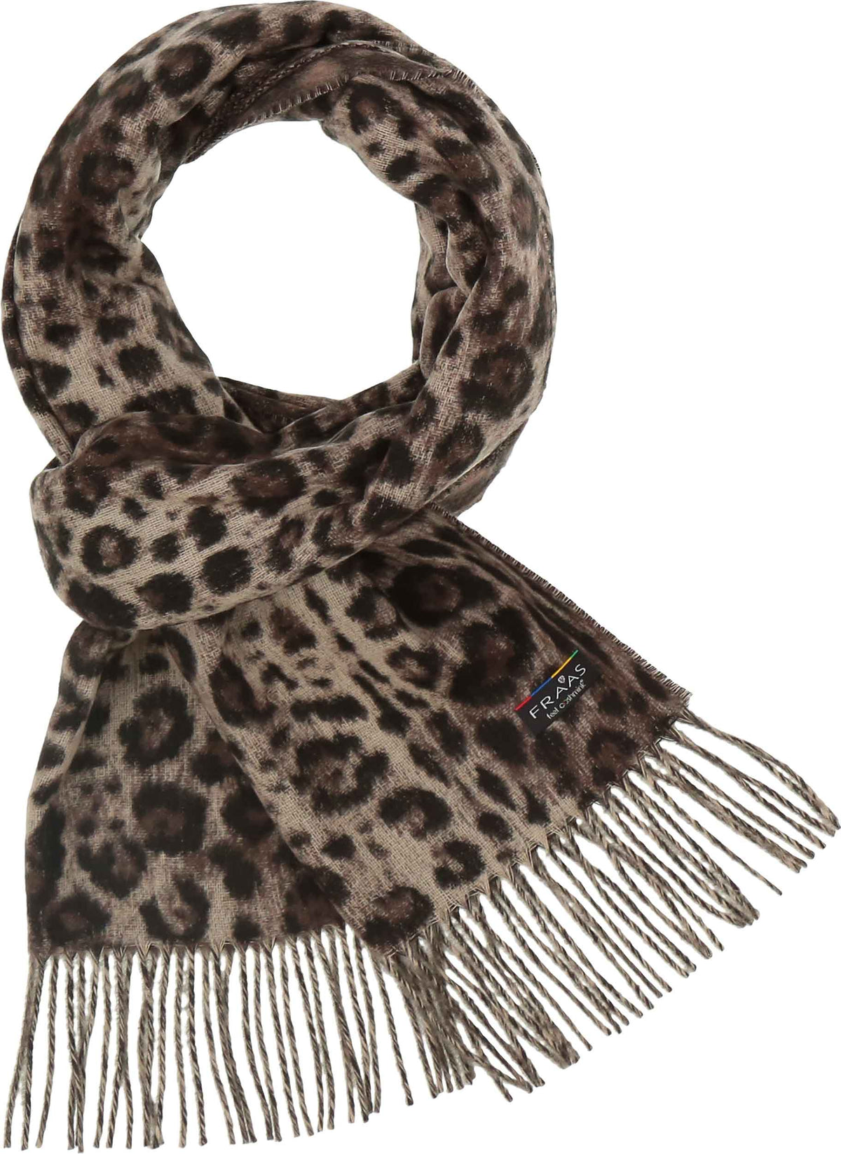 Nouveau Leo Cashmink Scarf: Camel