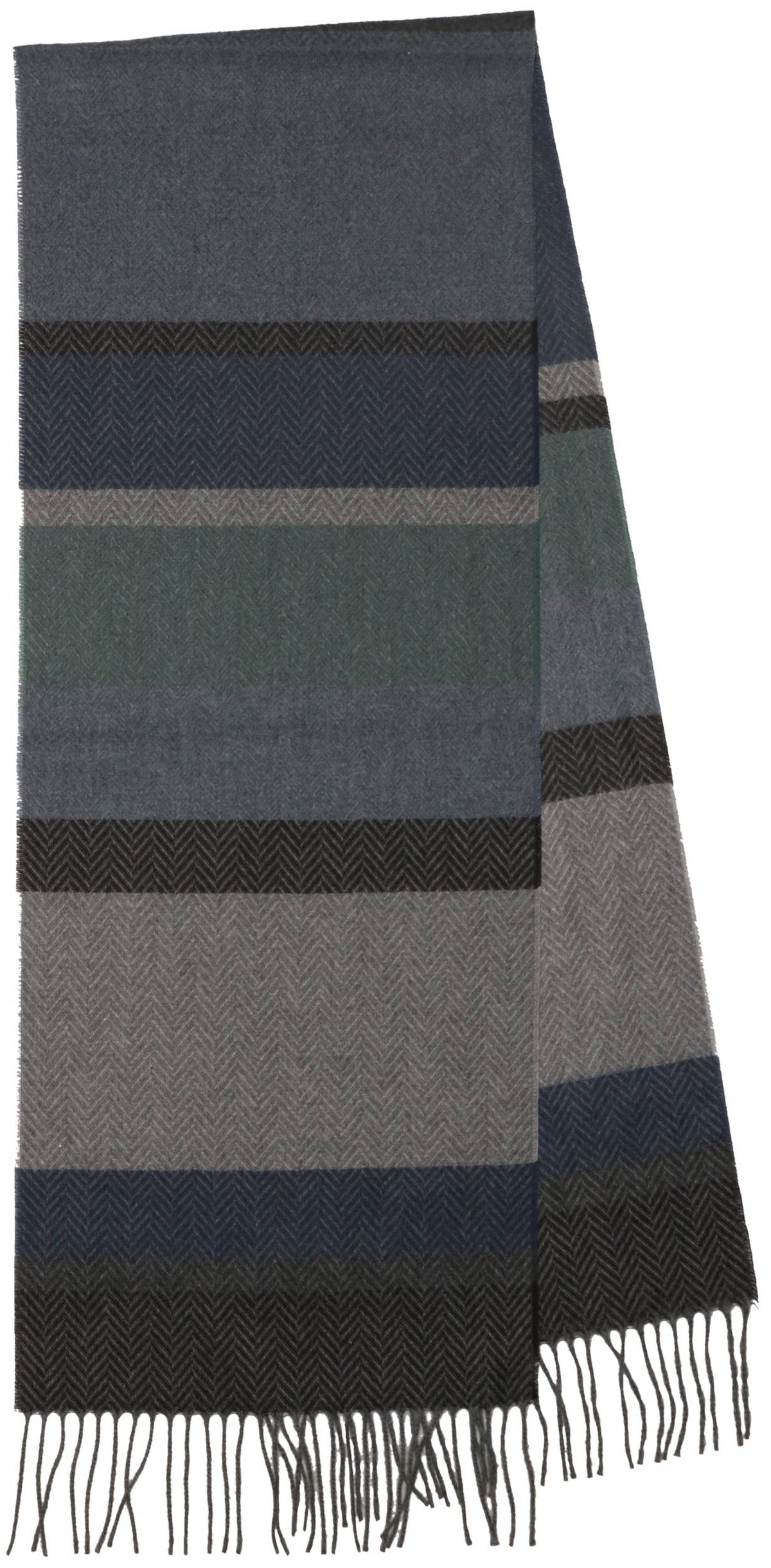 Multi Herringbone Stripe: Grey