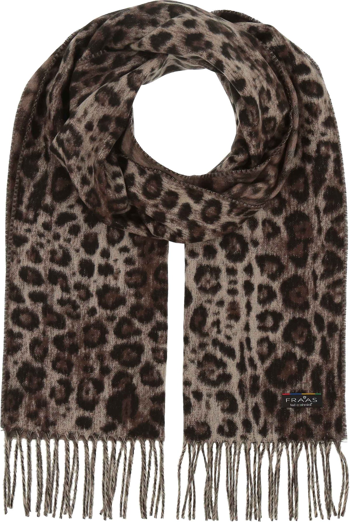 Nouveau Leo Cashmink Scarf: Camel