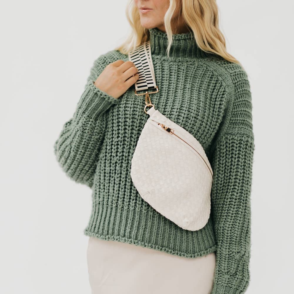 Westlyn Woven Bum Bag | Emerald