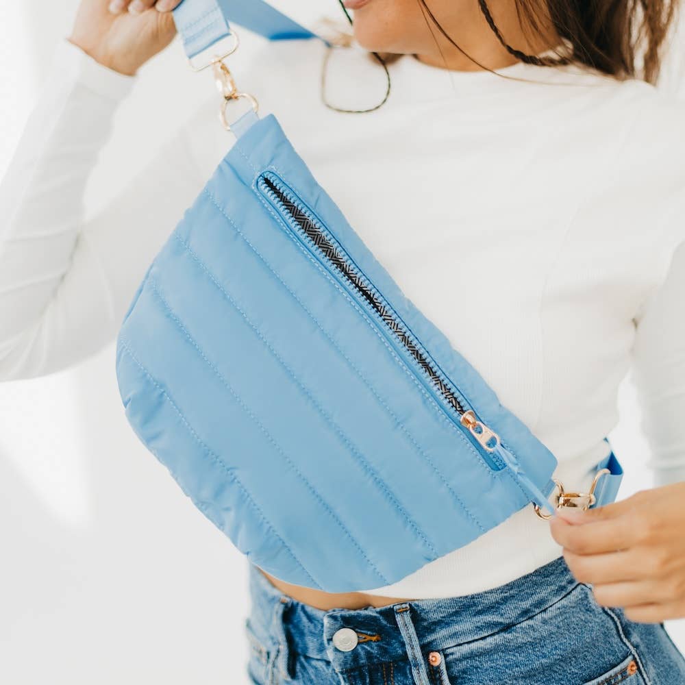 Jolie Puffer Belt Bag|Sand