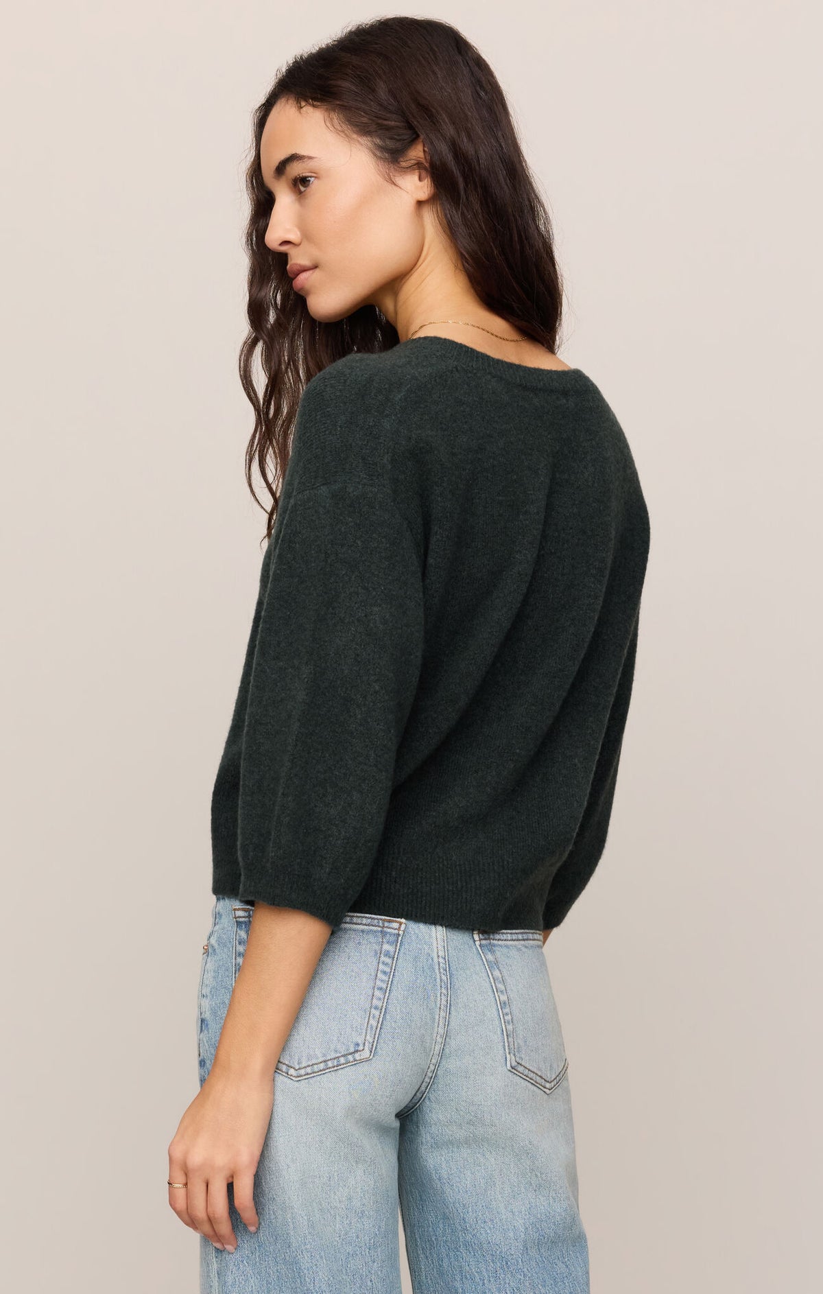 Z Supply Valor Cardigan - Emerald