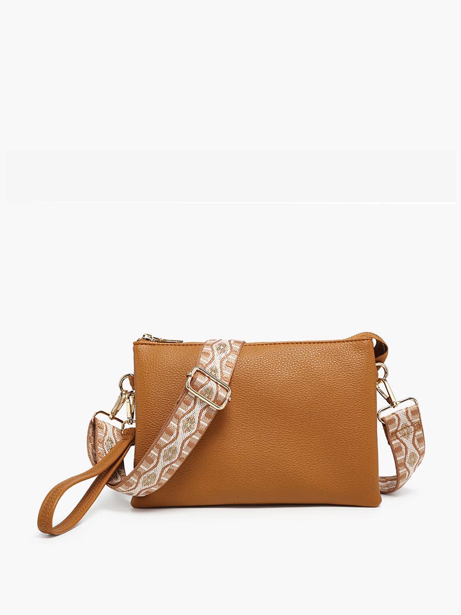 Izzy Crossbody w/ Guitar Strap-Cherry Lacquer