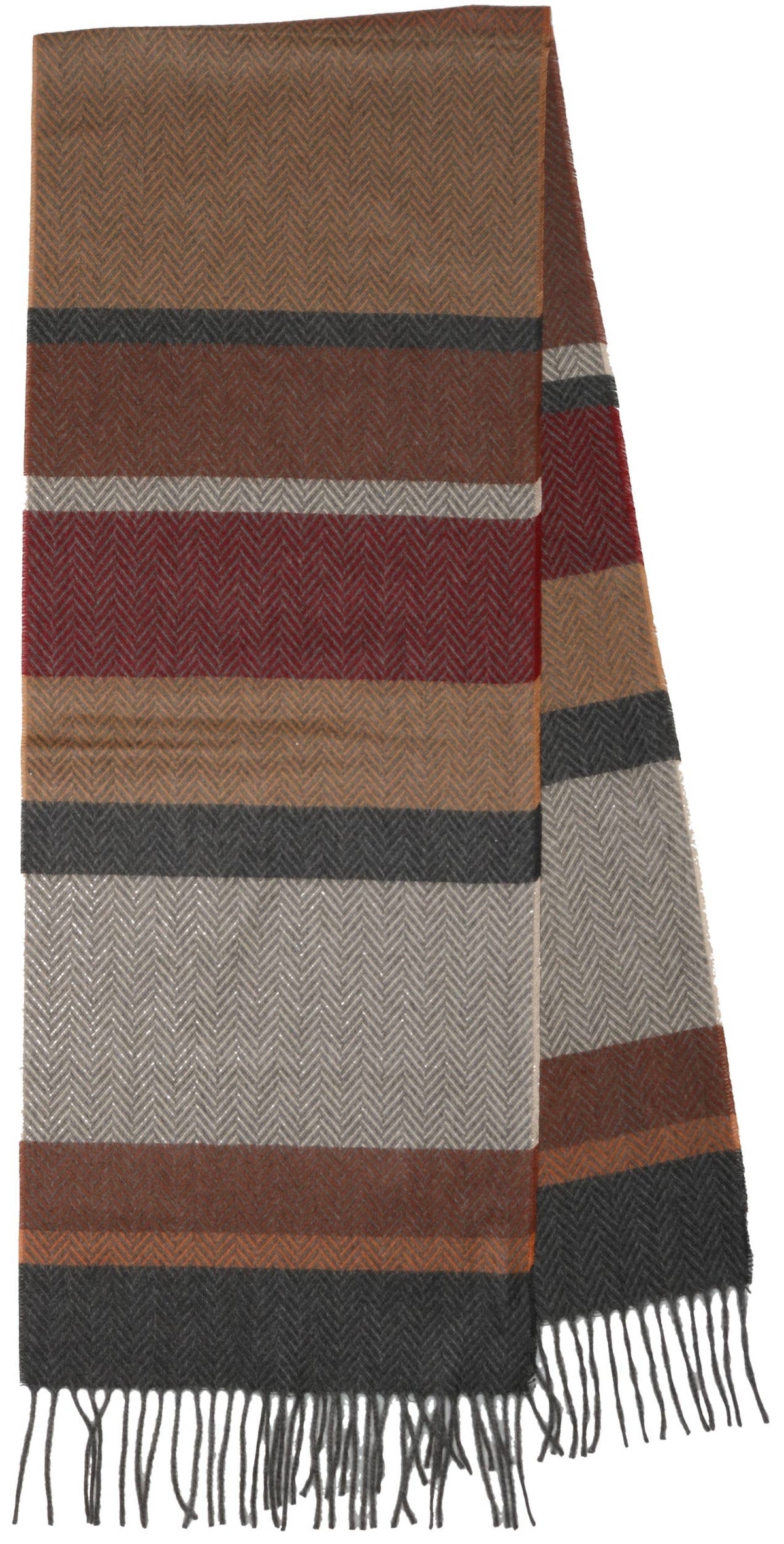 Multi Herringbone Stripe: Grey