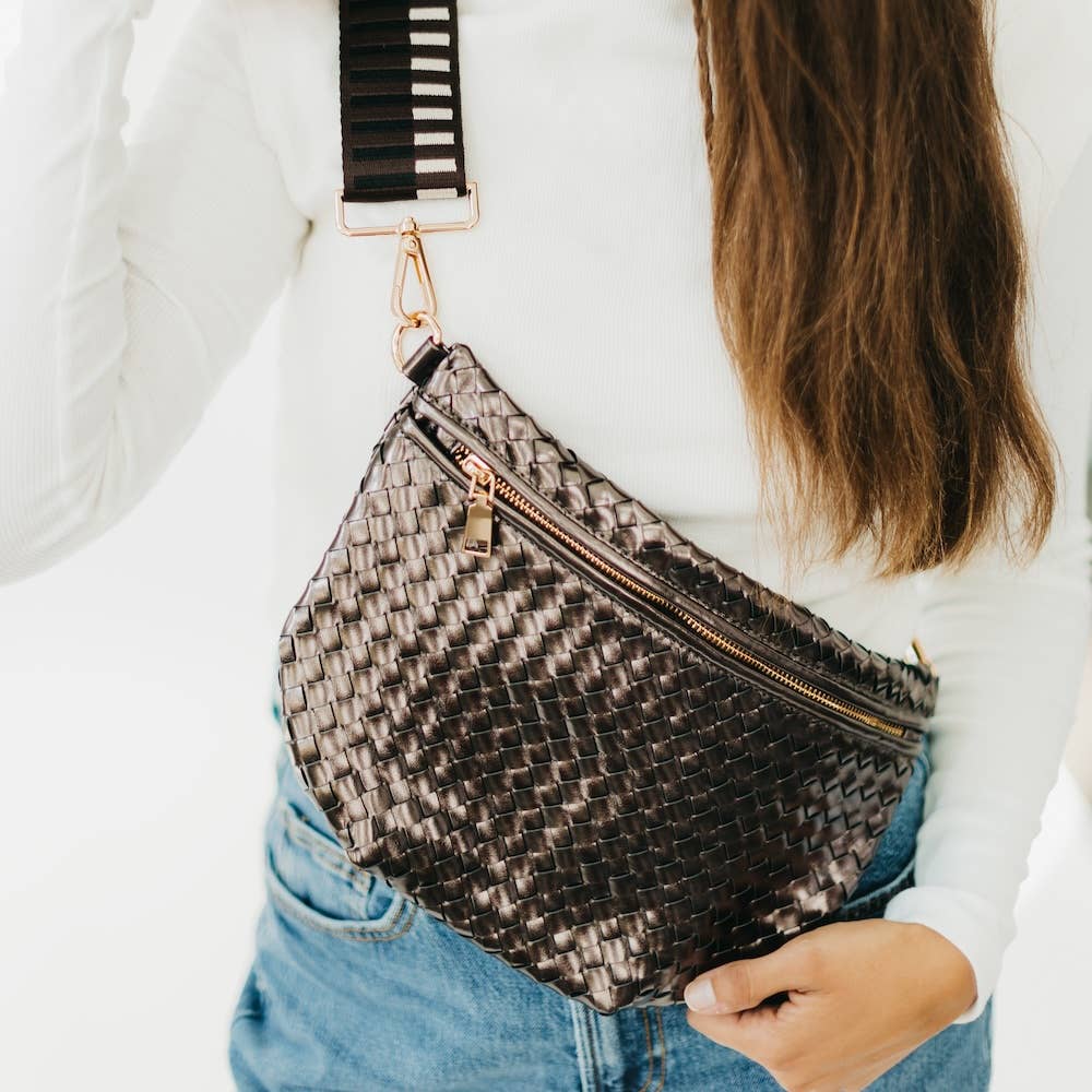 Westlyn Woven Bum Bag | Emerald