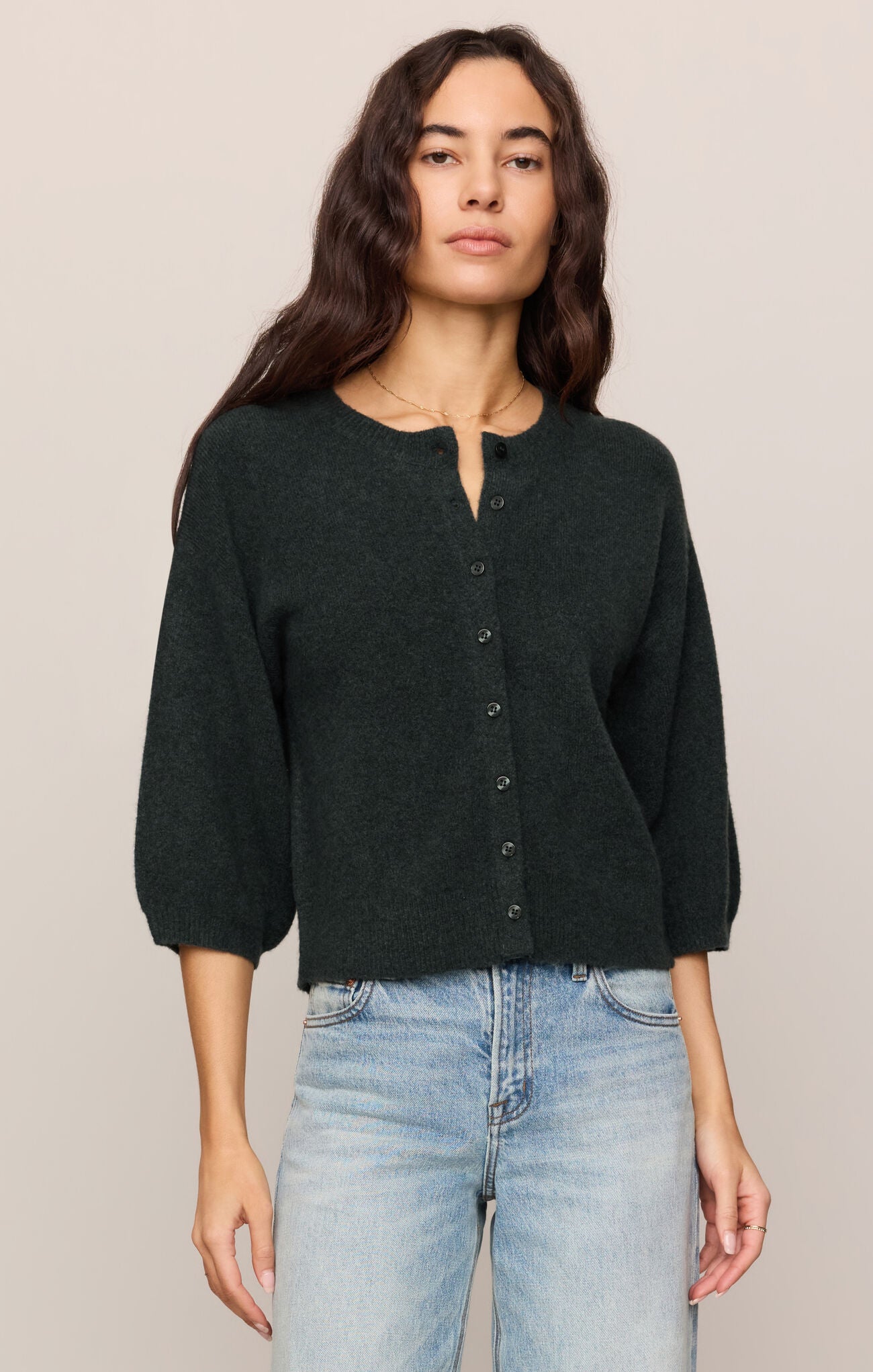 Z Supply Valor Cardigan - Emerald