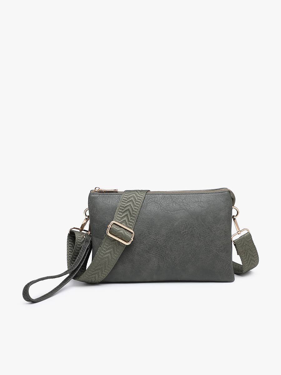 Izzy Crossbody w/ Guitar Strap-Cherry Lacquer