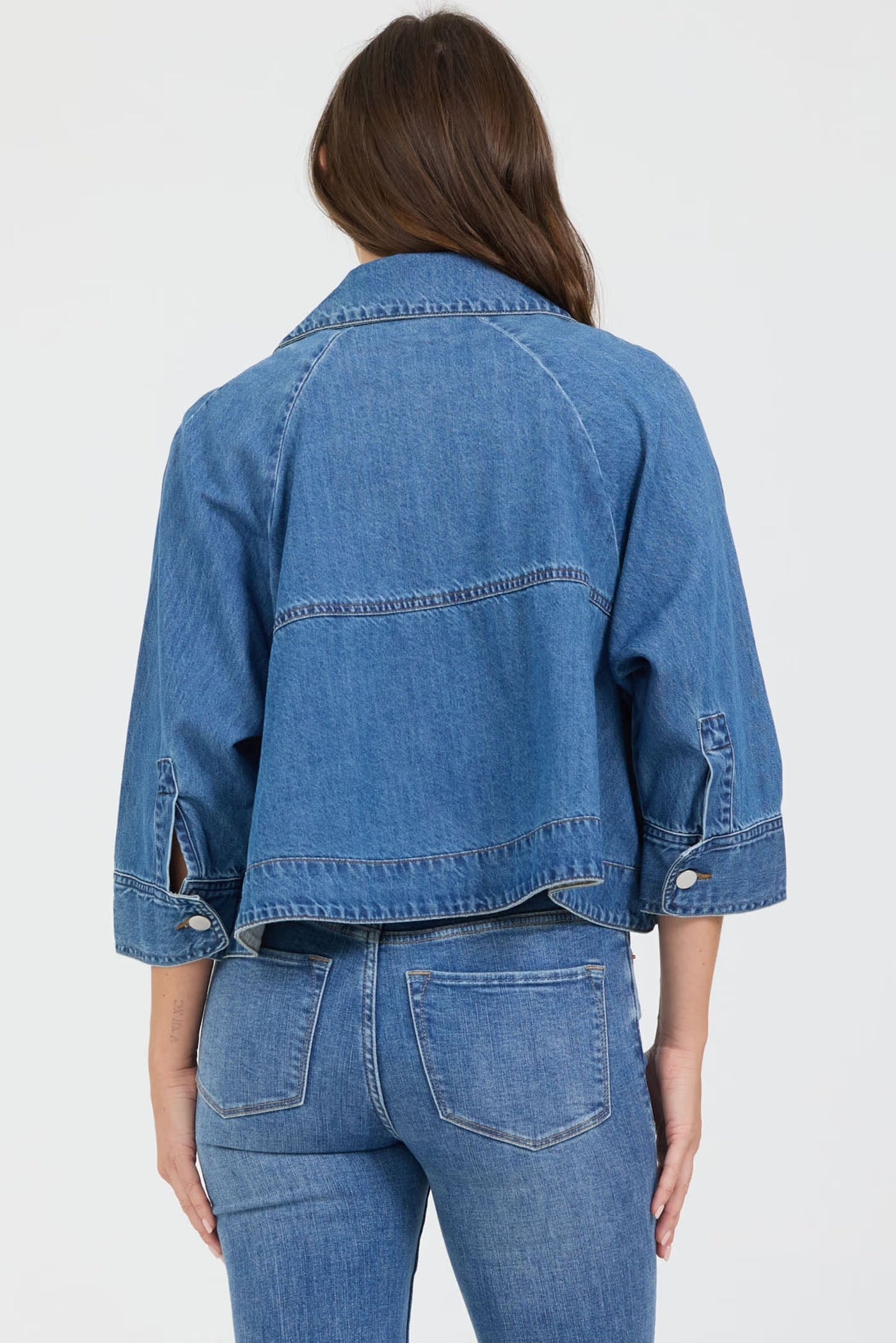 Dear John Cristo Denim Shirt - Mid Blue