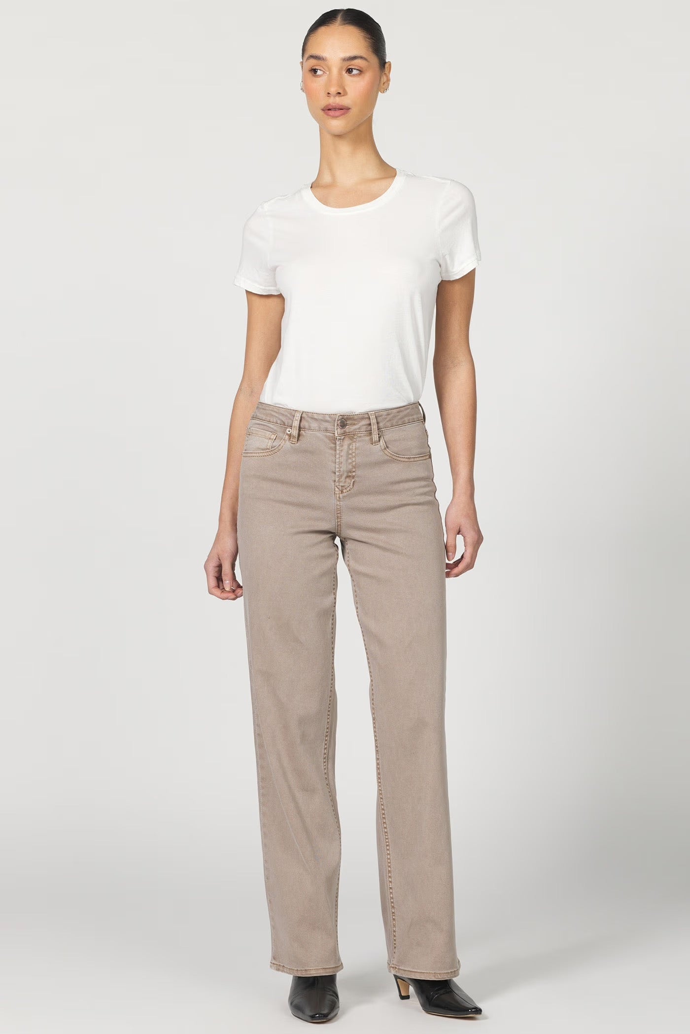 Dear John Straight Leg Jean - Cashmere