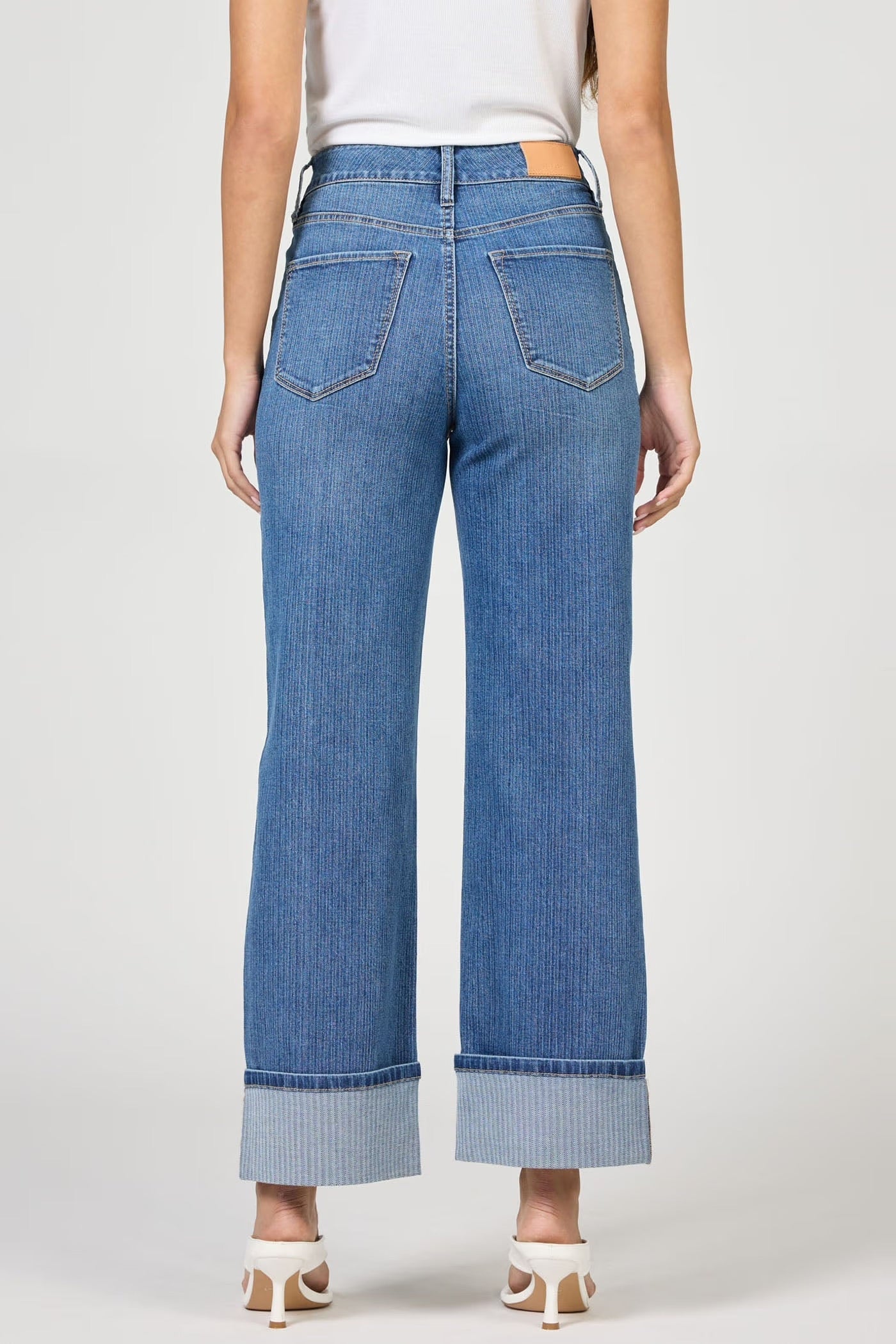 Dear John Holly Cuffed Crop Jean - Abbey Road