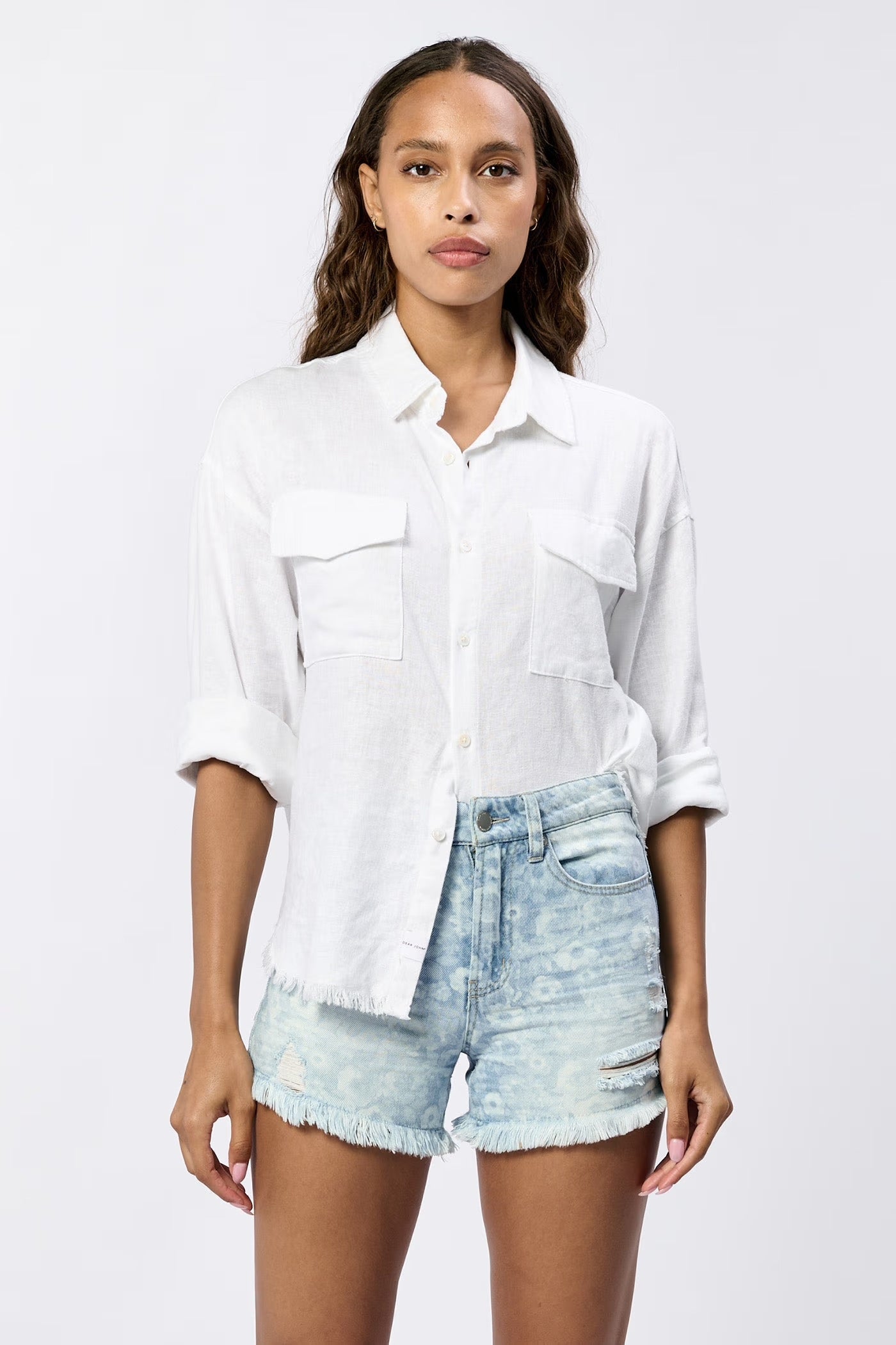 Dear John Adrianna Shirt - White