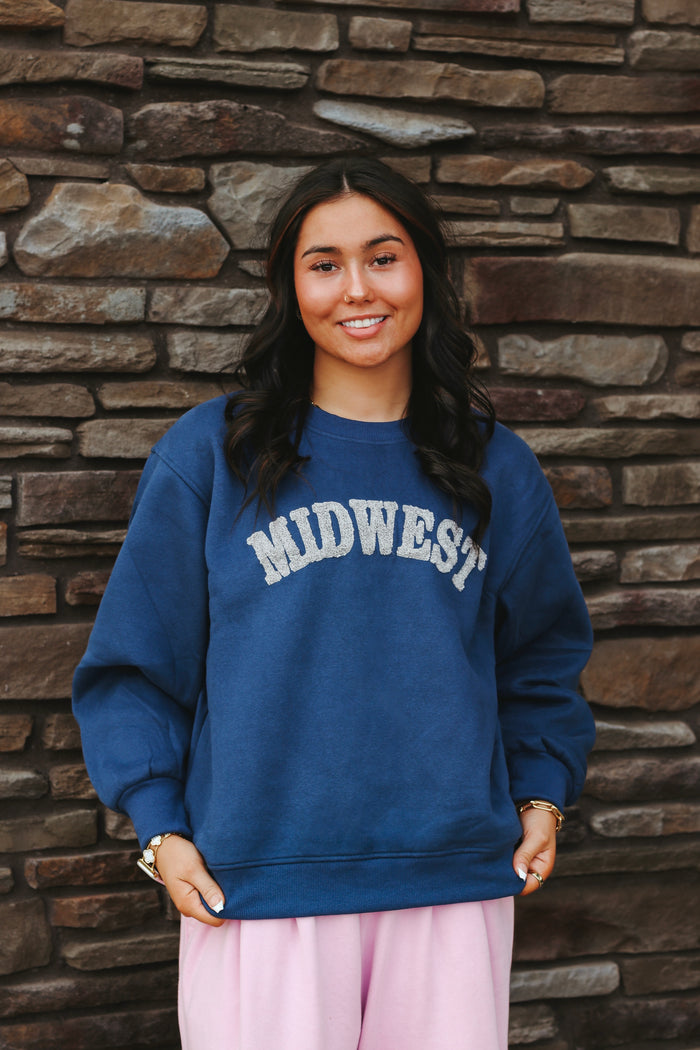 Panache Midwest Sweatshirt - Midwest Blue