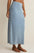Gail Jersey Denim Midi Skirt Ocean Air Indigo swatch