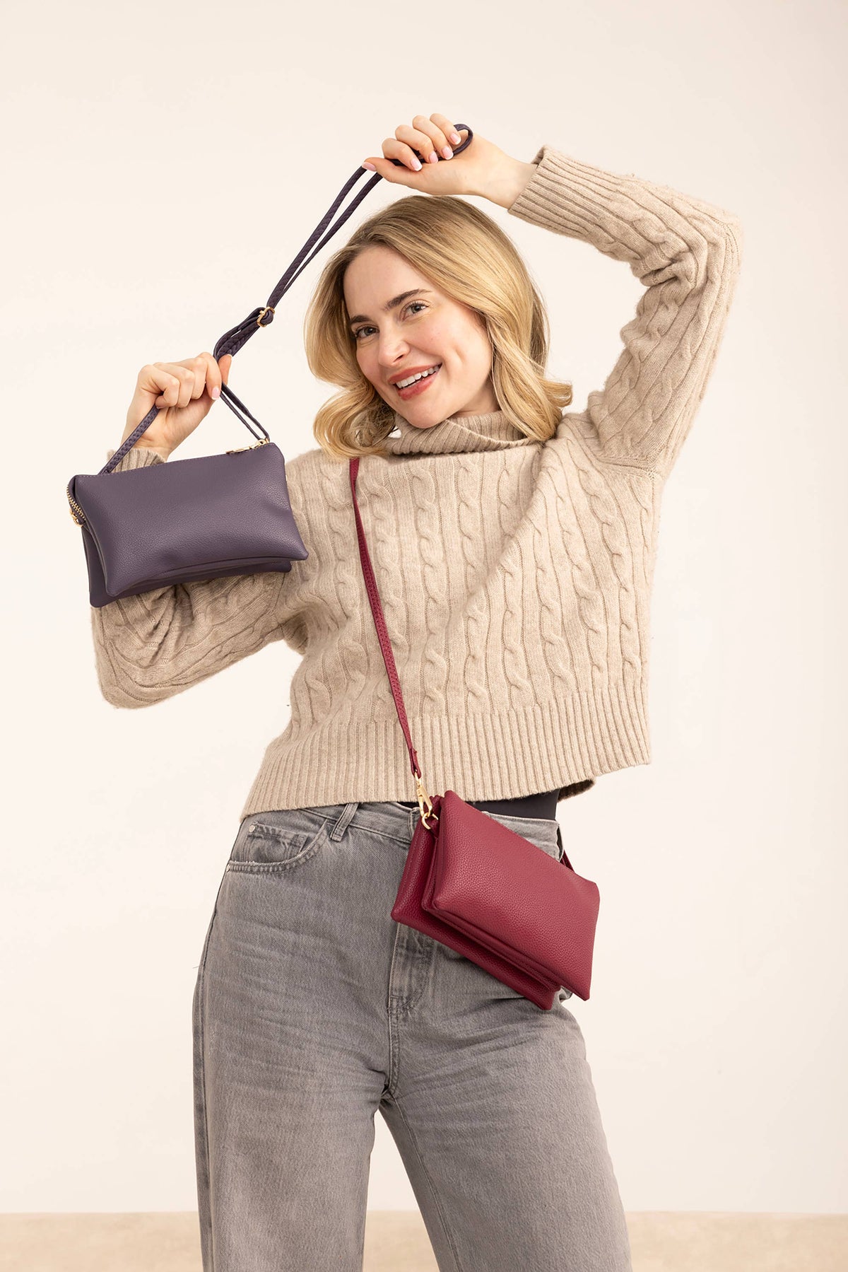 Riley Crossbody-Forest Green