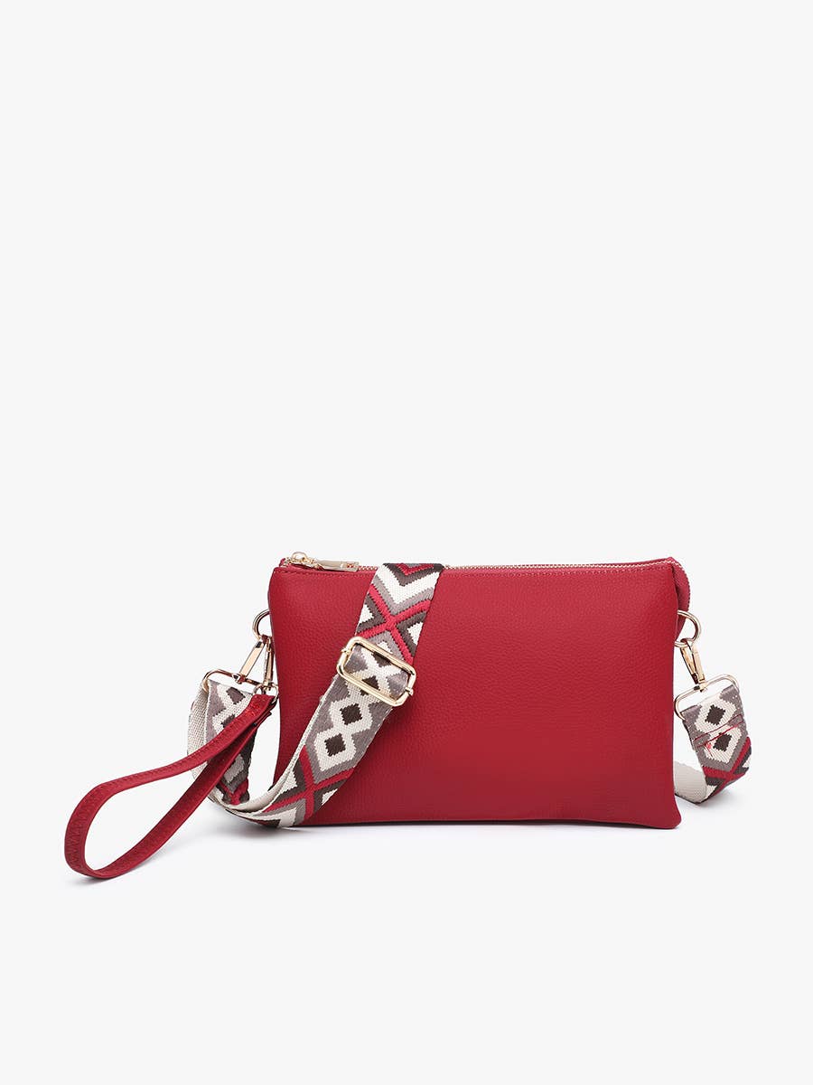 Izzy Crossbody w/ Guitar Strap-Cherry Lacquer