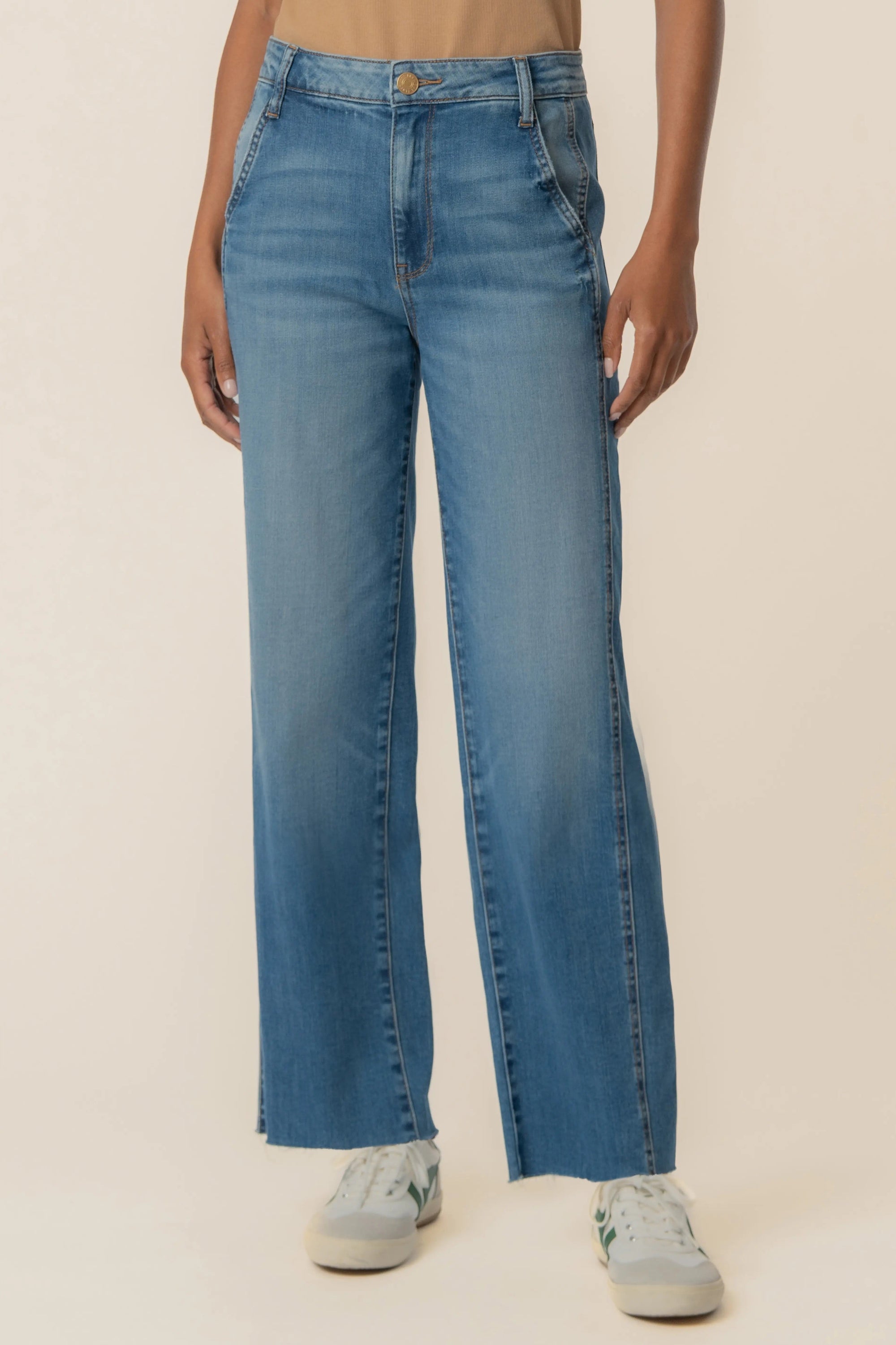 Kut Charlotte High Rise Wide Leg - Artisan
