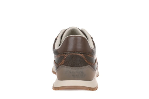Sole view of the Blowfish Valley Sneaker in Smooth Brown