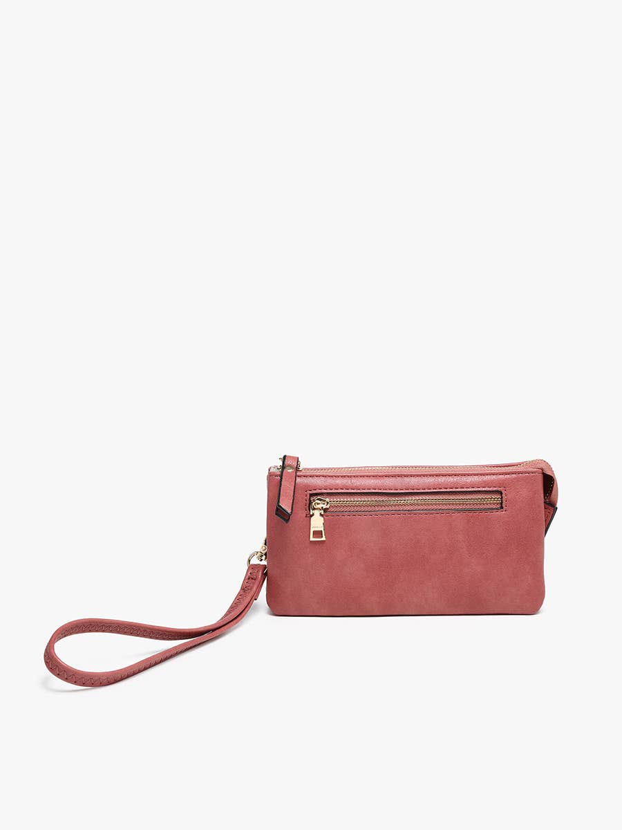 Ariel Wristlet/Wallet-Navy