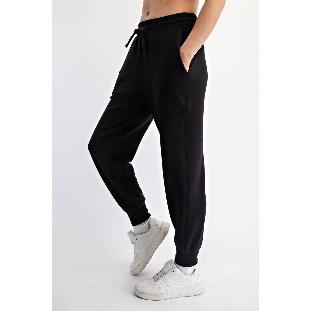 Rae Mode Modal Scuba Jogger Pant - Black