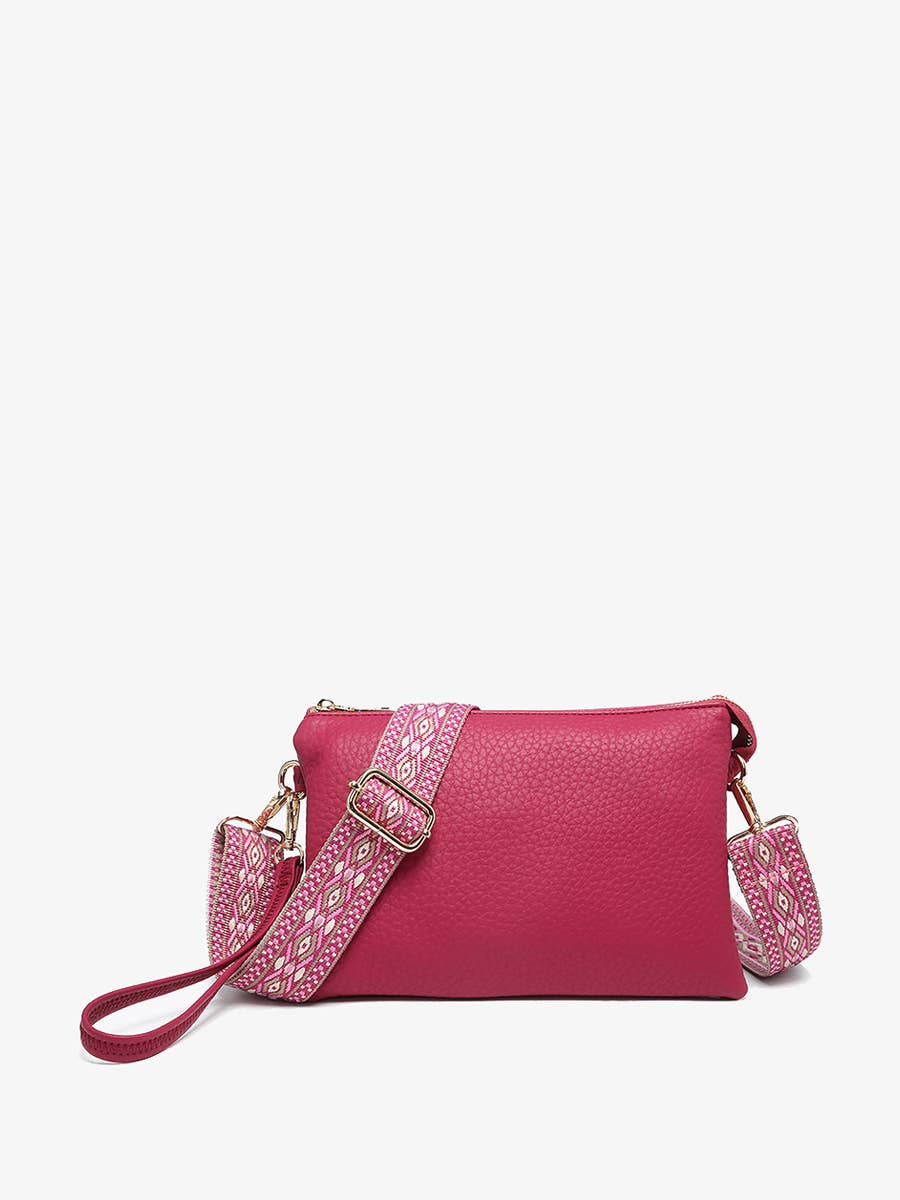 Izzy Crossbody w/ Guitar Strap-Cherry Lacquer
