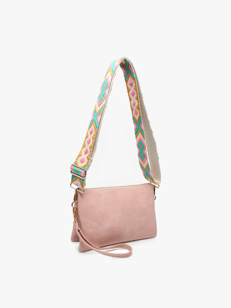Izzy Crossbody w/ Guitar Strap-Cherry Lacquer