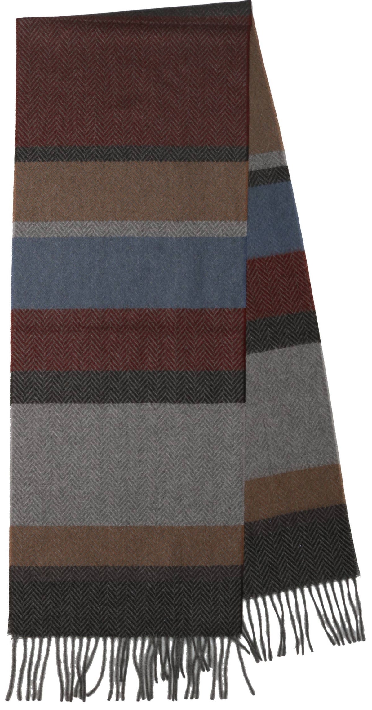 Multi Herringbone Stripe: Grey