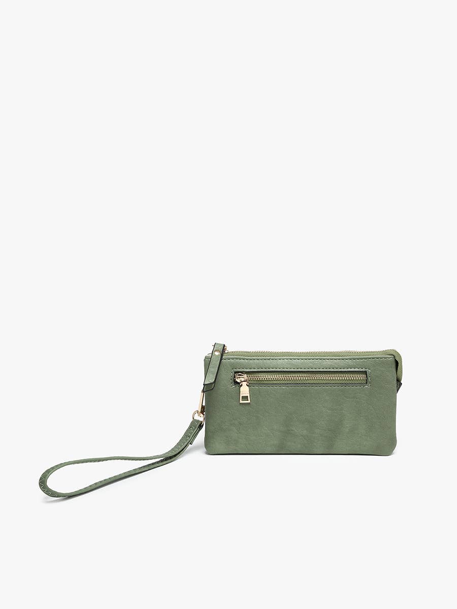 Ariel  Wristlet/Wallet-Black