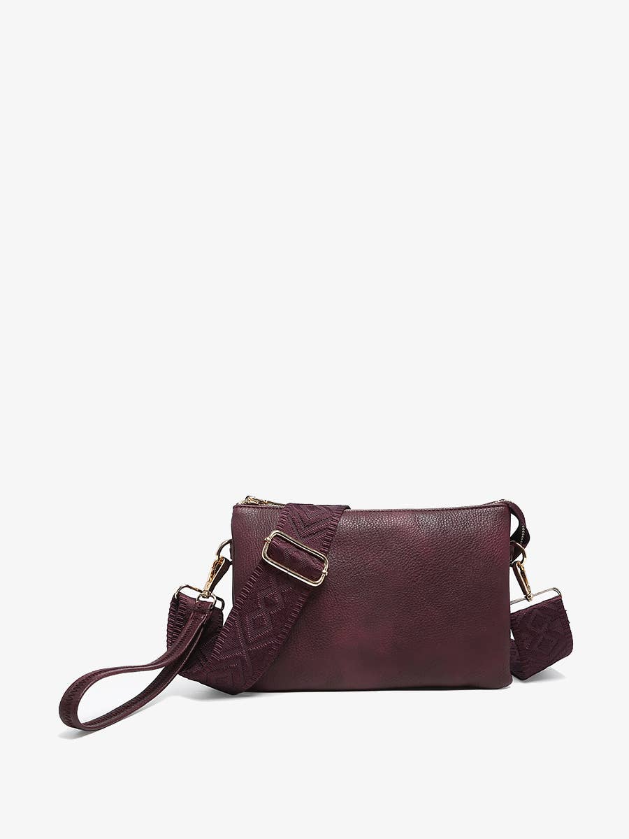 Izzy Crossbody w/ Guitar Strap-Cherry Lacquer