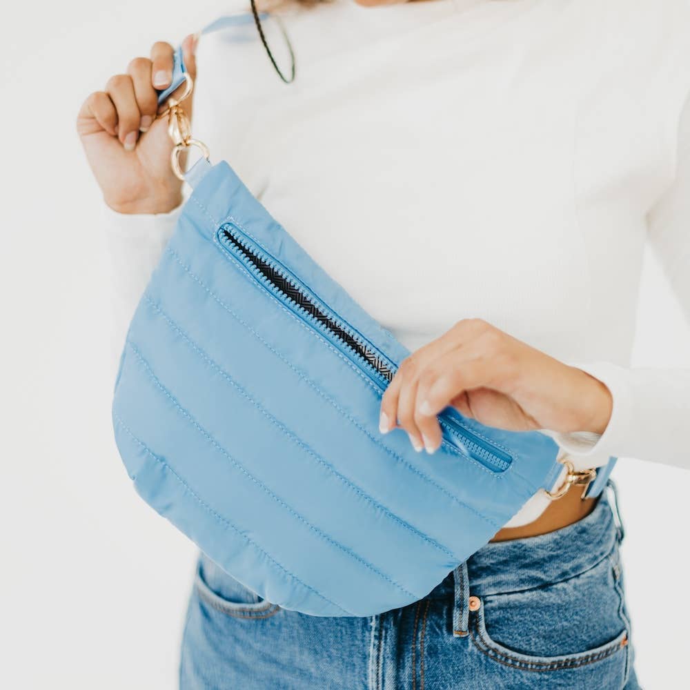 Jolie Puffer Belt Bag|Sand