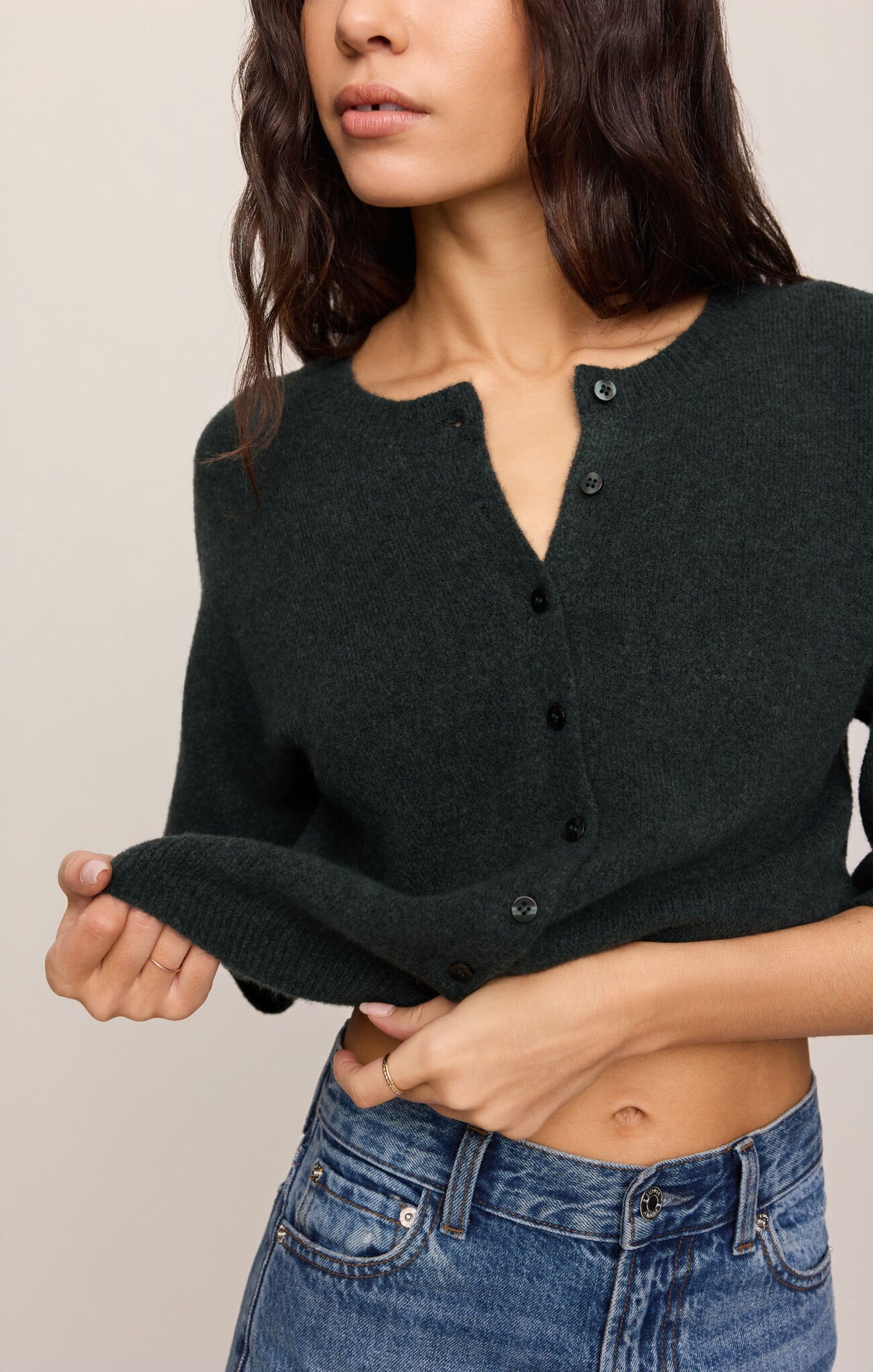 Z Supply Valor Cardigan - Emerald
