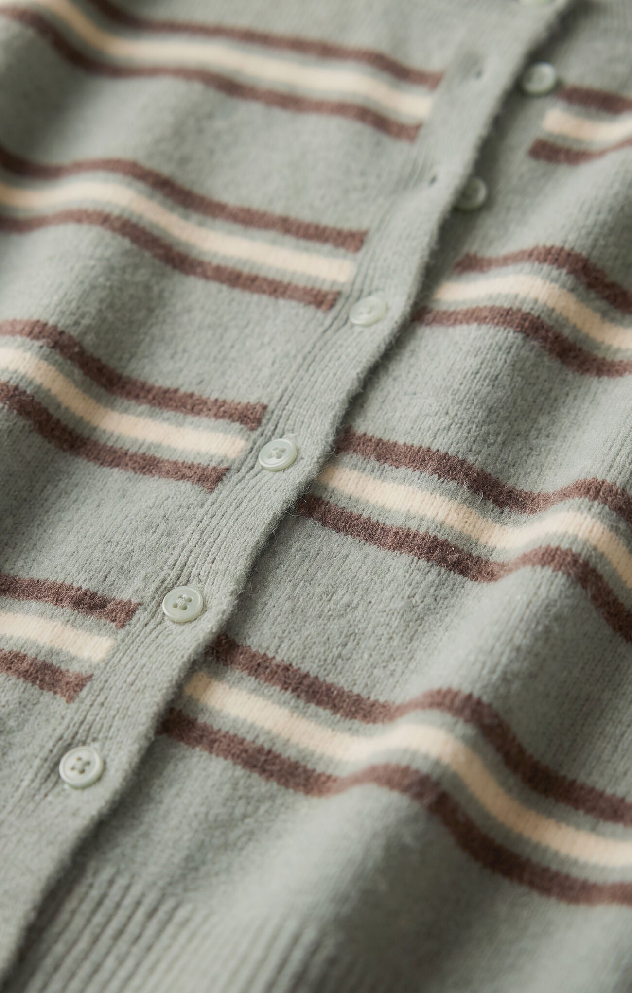 Z Supply Medina Stripe Cardigan - Aqua Cloud