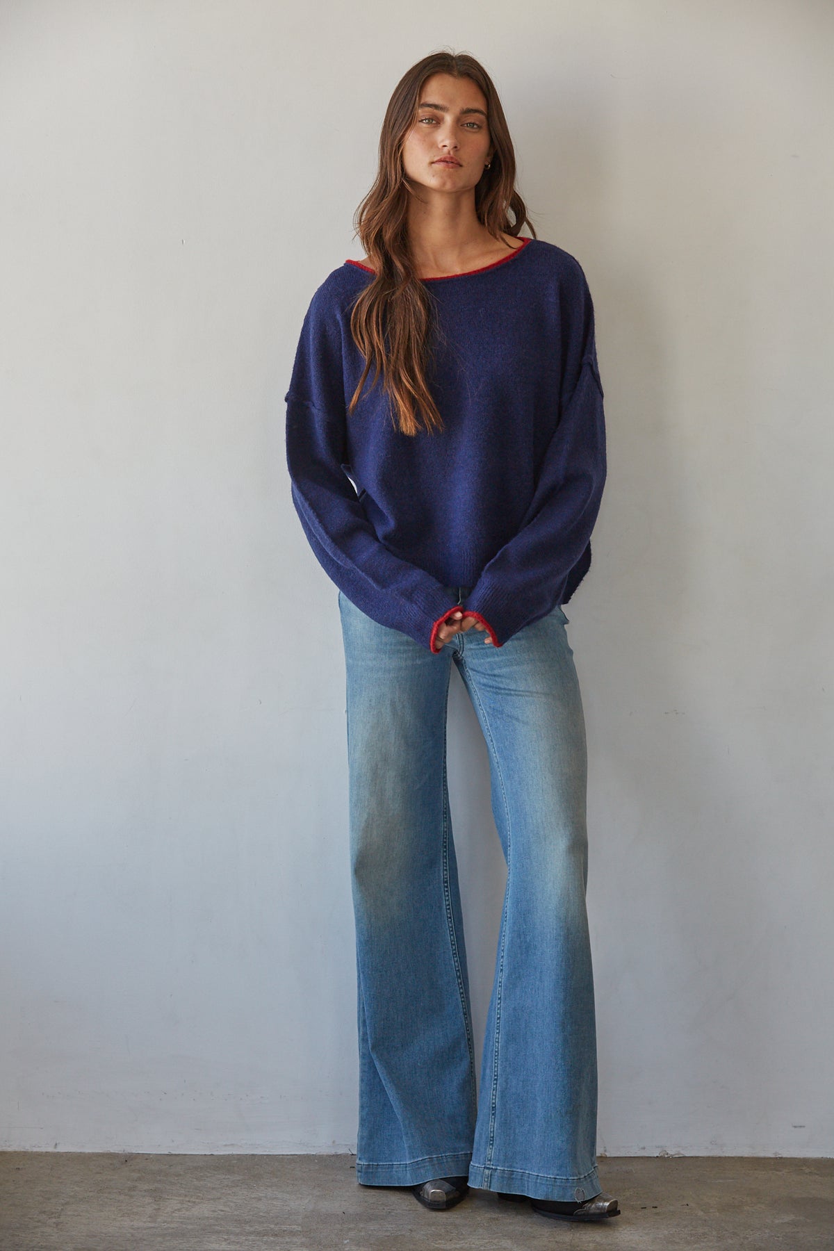 By Together Eliora Pullover - Navy