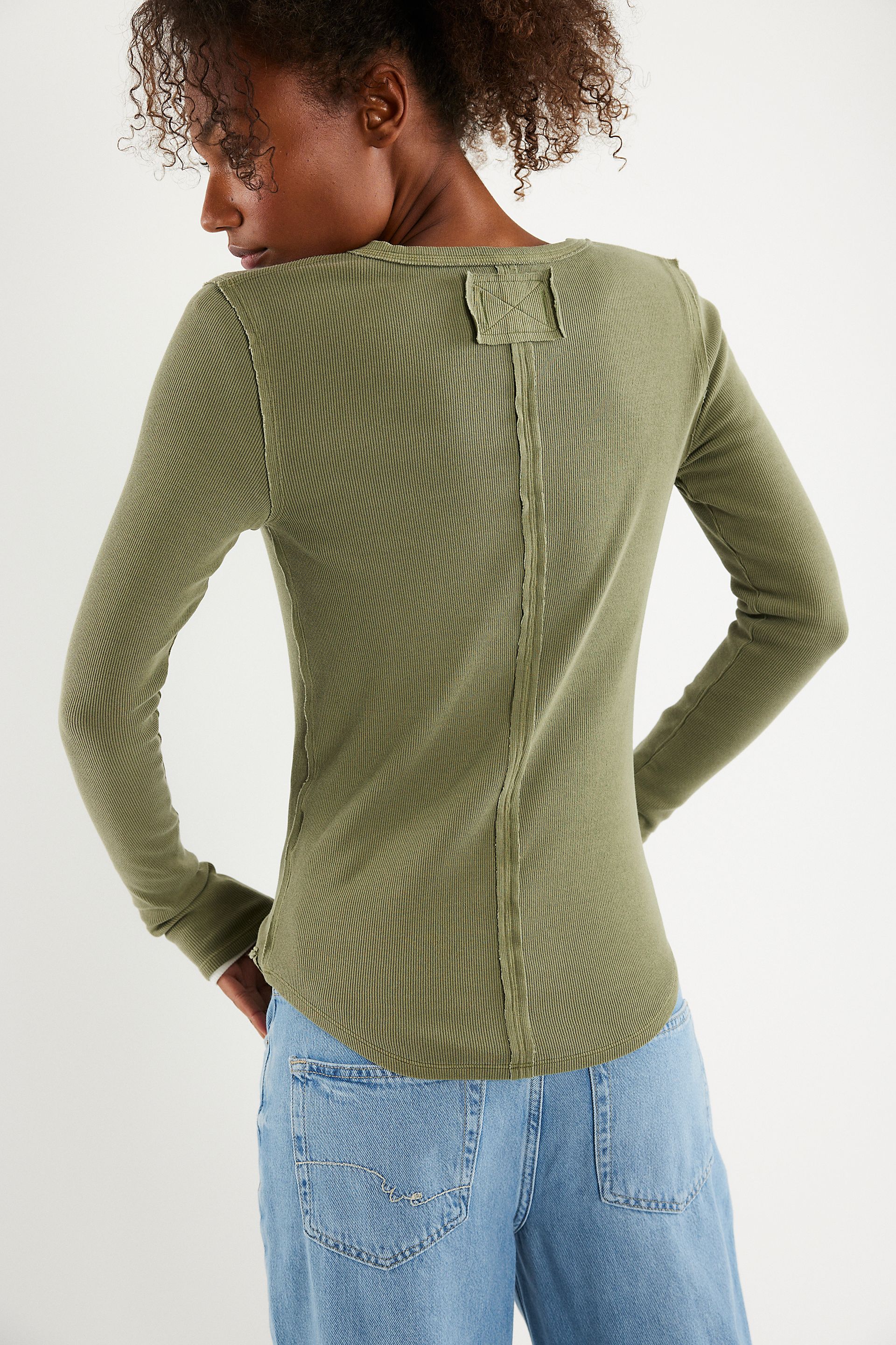 Free People Jamie Henley - Capulet Olive, alternate view b