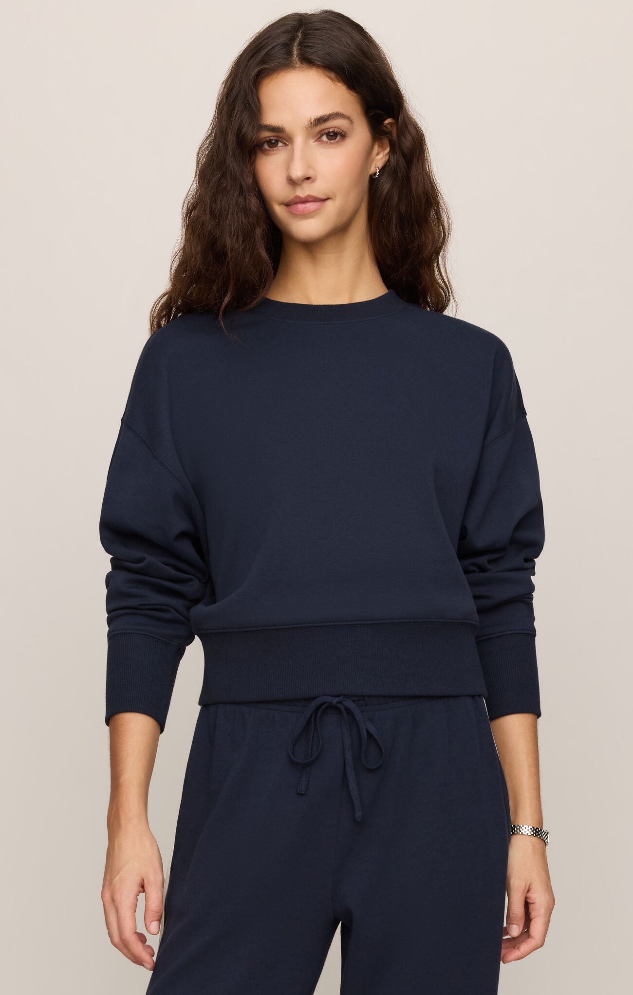 Z Supply Comeback Sweatshirt in Eclipse - front view